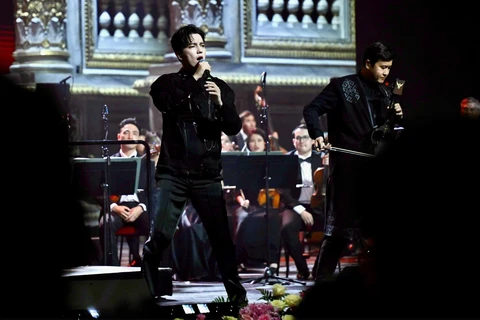 Tổng Bí thư Tô Lâm dự hòa nhạc có ‘giọng hát ngoài hành tinh’ Dimash Qudaibergen ở Kazakhstan - Ảnh 4.
