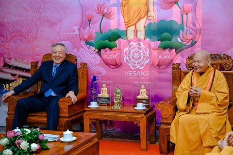 Bế mạc Đại lễ Vesak 2025, ra Tuyên bố TP.HCM - Ảnh 4. Bế mạc Đại lễ Vesak 2025, ra Tuyên bố TP.HCM - Ảnh 4.