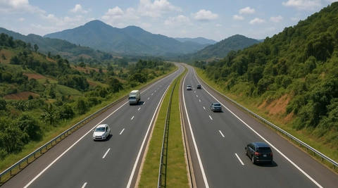 Bộ Xây dựng thống nhất đầu tư toàn bộ cao tốc Quảng Ngãi - Kon Tum 4 làn xe - Ảnh 1.