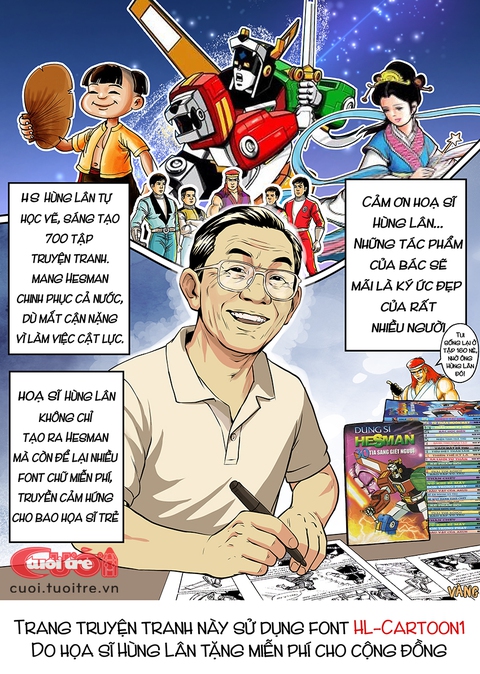 họa sĩ Hùng Lân - Ảnh 2.