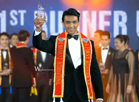 Pháp đăng quang Manhunt International 2025, Vũ Linh là á vương 4 - Ảnh 5. Manhunt International - Ảnh 4.