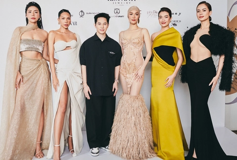 Kỳ Duyên, Minh Triệu hội ngộ ở show thời trang Le Muse - Ảnh 3. Kỳ Duyên - Ảnh 4.