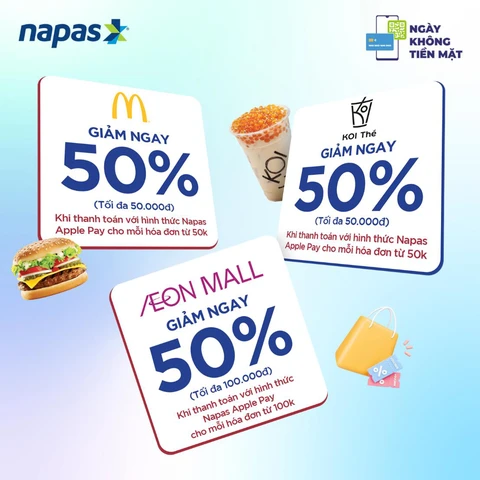 NAPAS tung loạt chương trình khuyến mãi hấp dẫn hưởng ứng Ngày không tiền mặt 2025 - Ảnh 4.