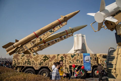 Sức mạnh kho vũ khí tên lửa đạn đạo của Iran - Ảnh 4. Iran - Ảnh 3.