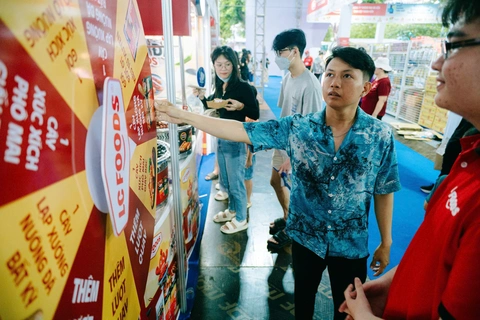 gian hàng thực phẩm - Ảnh 2.