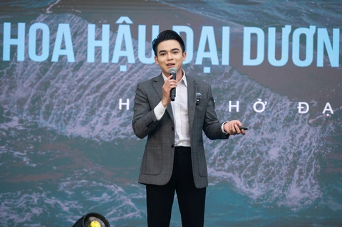 Chung kết Hoa hậu Đại dương Việt Nam 2025 diễn ra lúc hoàng hôn ở vịnh Vĩnh Hy - Ảnh 4. Hoa hậu Đại dương - Ảnh 4.