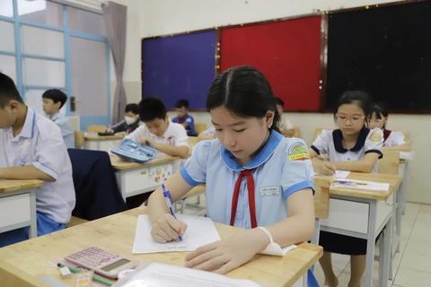 Hơn 4.800 học sinh làm khảo sát để tranh suất vào lớp 6 Trường Trần Đại Nghĩa - Ảnh 5.