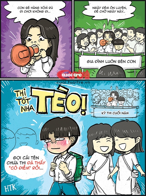 Chuyện thằng Tèo đi thi tốt nghiệp THPT - Ảnh 1.