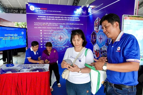 Người dân bất ngờ với những tiện ích trong ứng dụng chăm sóc khách hàng của ngành điện - Ảnh 1.
