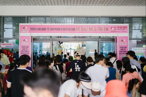 Healthy Care góp mặt tại triển lãm VietBaby 2025 ở Đà Nẵng - Ảnh 1.