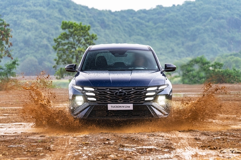 Hyundai Tucson bổ sung bản N Line ở Việt Nam: Giá 989 triệu, thiết kế thể thao, động cơ 180 mã lực - Ảnh 16.