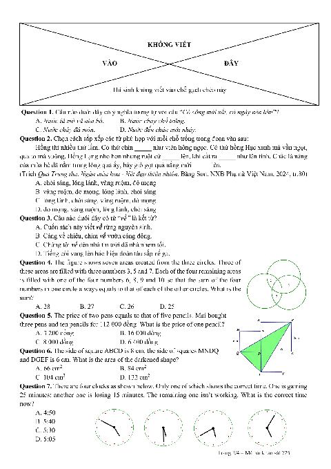 lớp 6 - Ảnh 3.
