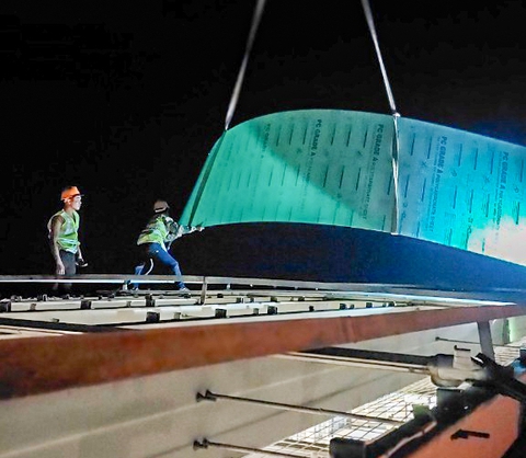 Sửa chữa khẩn cấp các hạng mục hư hỏng trên tuyến tàu điện Cát Linh - Hà Đông - Ảnh 1.