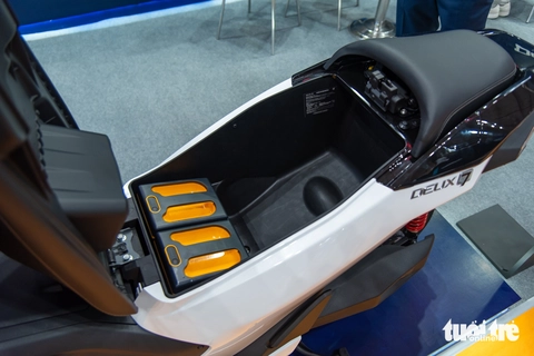 E3 Mobility Deux7 - Xe máy điện Hàn Quốc mới lạ về Việt Nam: Giá dự kiến 100 triệu đồng, nhỏ hơn SH, chạy 120km/sạc- Ảnh 17. xe máy điện - Ảnh 17.