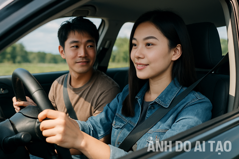 không biết lái xe - Ảnh 1.