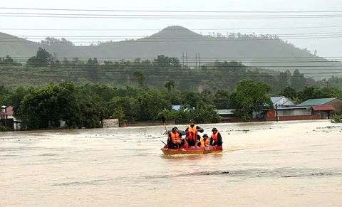 mưa to - Ảnh 2.