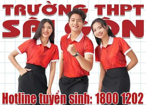 Xét tuyển vào lớp 10 Trường trung học phổ thông Sài Gòn năm 2025 - Ảnh 1.