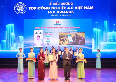 PVCFC đạt cú đúp giải thưởng Industrie 4.0 Awards 2025 - Ảnh 1.