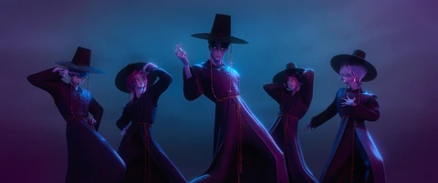 Giải mã cơn sốt hoạt hình K-Pop Demon Hunters - Ảnh 2. K-Pop Demon Hunters - Ảnh 2.