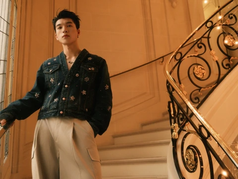 HIEUTHUHAI gây phấn khích khi hội ngộ đại sứ Louis Vuitton: 'Anh Minh Hiếu gặp anh Jay Hiếu' - Ảnh 3. Hieuthuhai - Ảnh 3.