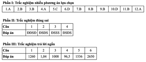 Toán tốt nghiệp - Ảnh 13.