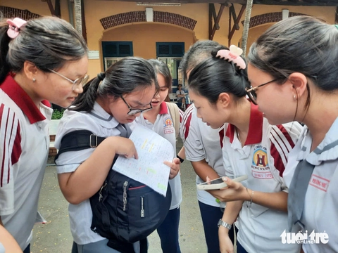 Thí sinh nhận xét gì đề thi toán - Ảnh 1. đề thi toán - Ảnh 12.