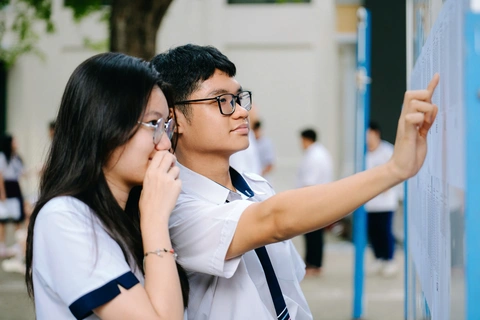 Đã có điểm thi tốt nghiệp THPT 2025 - Ảnh 1.