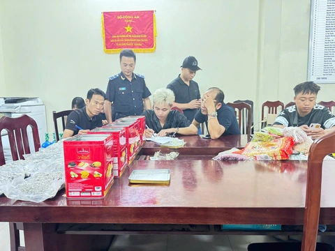 Triệt phá đường dây vận chuyển ma túy ngụy trang bánh kẹo từ Thái, Lào vào Việt Nam - Ảnh 1.