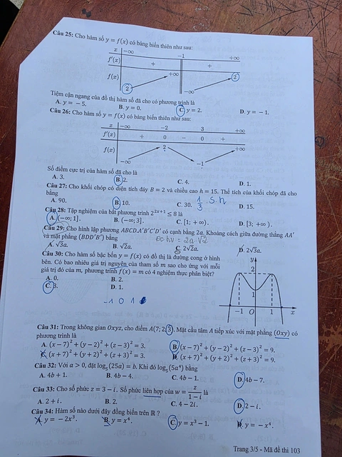 đề thi toán - Ảnh 8.