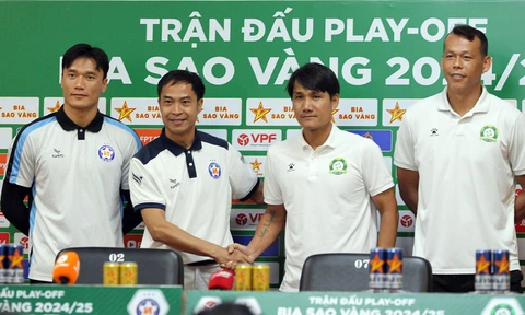 HLV Đà Nẵng, Bình Phước nói gì trước trận play-off 'sinh tử'? - Ảnh 1.