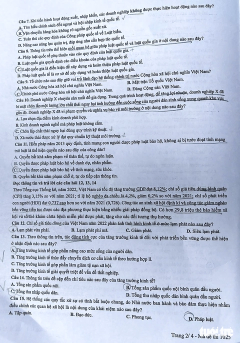 giáo dục kinh tế và pháp luật - Ảnh 2.