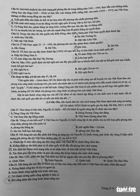môn lịch sử - Ảnh 3.