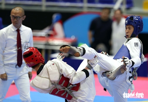 Taekwondo Việt Nam lấy dễ 4 huy chương vàng trên sân nhà - Ảnh 1.