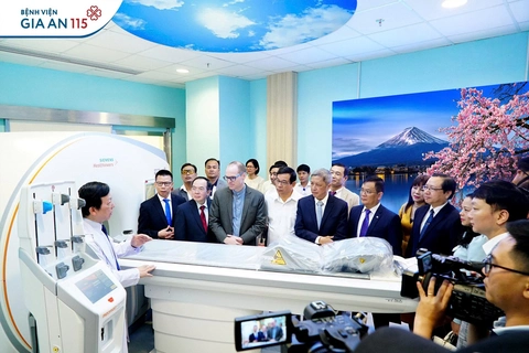 Bệnh viện Gia An 115 sắm siêu máy CT -