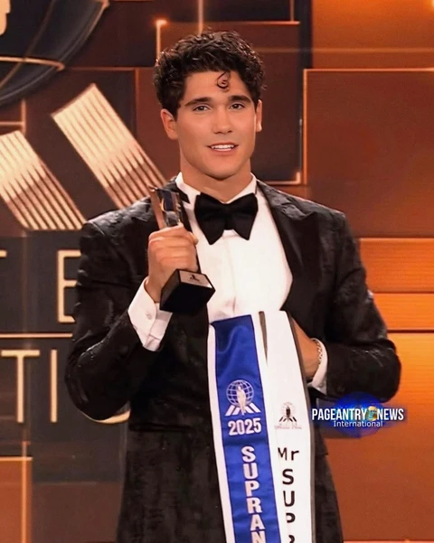 Minh Khắc dừng chân ở top 10 Nam vương Siêu quốc gia Mister Supranational 2025 - Ảnh 1. Mister Supranational - Ảnh 1.
