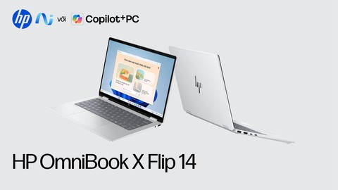 Chạm tay chuẩn sống bứt phá với HP OmniBook X Flip 14 - Ảnh 1.