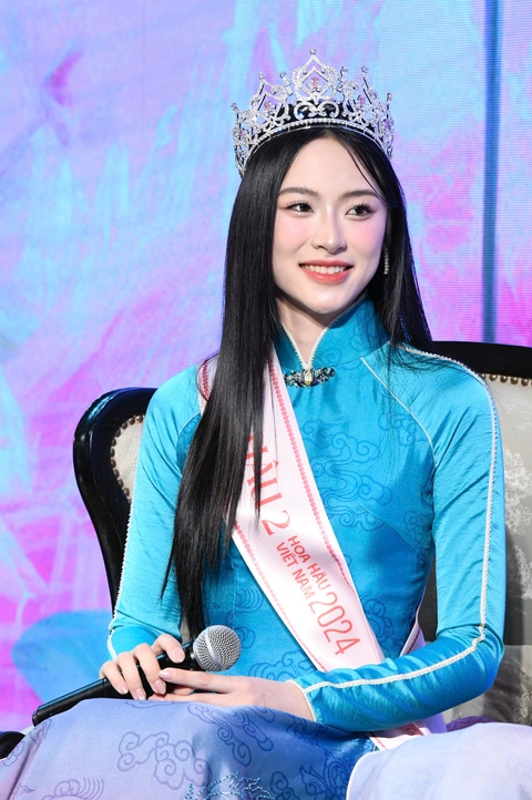 Nghe giọng hát thật của Top 3 Hoa hậu Việt Nam 2024 Trúc Linh, Châu Anh, Vân Nhi hát - Ảnh 4. Hoa hậu Việt Nam 2024 - Ảnh 4.