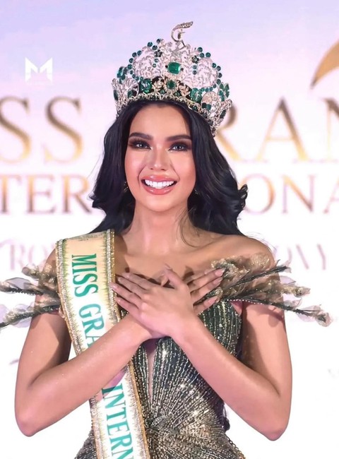 Người đẹp Philippines trở thành Hoa hậu Hòa bình Quốc tế 2024; - Ảnh 2. Miss Grand International - Ảnh 2.