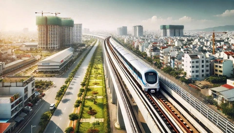 Thaco đề xuất làm metro số 2 và đường sắt đi sân bay Long Thành - Ảnh 1.