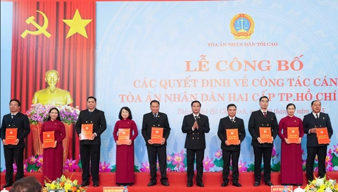 TAND TP.HCM có Chánh án và 9 Phó chánh án - Ảnh 1. TAND TP.HCM có chánh án và 9 phó chánh án - Ảnh 1.