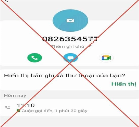 Giả danh lãnh đạo Công an tỉnh Long An gọi mời làm việc để lừa đảo - Ảnh 1.