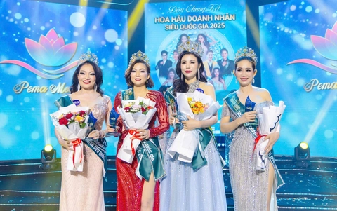 Đinh Thị Hương Giang đăng quang Hoa hậu Doanh nhân Siêu quốc gia 2025 - Ảnh 2. Hoa hậu Doanh nhân - Ảnh 2.