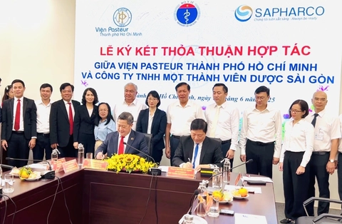 Ký kết hợp tác giữa Viện Pasteur TP.HCM và Công ty TNHH MTV Dược Sài Gòn: Lấy phòng bệnh là gốc - Ảnh 1.
