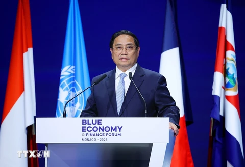 Thủ tướng Phạm Minh Chính: Tăng cường cho 3 lĩnh vực để bảo vệ đại dương - Ảnh 1. Thủ tướng đề xuất nguồn lực cho 3 lĩnh vực để bảo tồn và phát triển đại dương xanh - Ảnh 1.