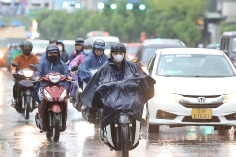mưa to - Ảnh 1.