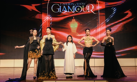 Show đồ án tốt nghiệp thời trang dạ hội đầy cảm hứng của sinh viên Đại học Duy Tân - Ảnh 8.