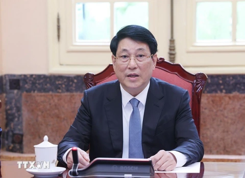 Chủ tịch nước Lương Cường  - Ảnh 1.