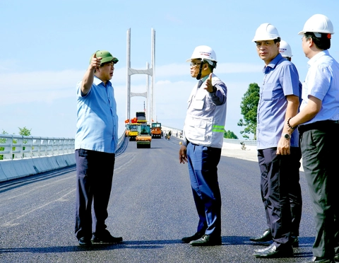 Cầu Rạch Miễu 2 rút ngắn tiến độ được 6 tháng, giảm 50% chi phí - Ảnh 1.