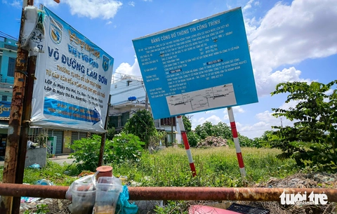 Dự án cải tạo kênh Tham Lương - Bến Cát - rạch Nước Lên chậm: Nơi thảm nhựa, nơi cây cỏ quá đầu - Ảnh 4.