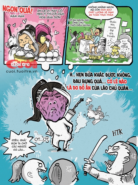 Dương Quá, Thần Điêu trong thế giới ẩm thực đường phố - Ảnh 1.